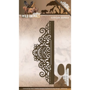Amy Design snijmal African Border ADD10105 (Locatie: M046)