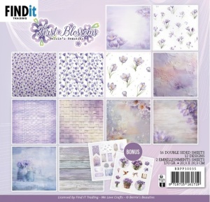Berries Beauties Paperpack, First Blossoms, 20x20 cm, BBPP10035