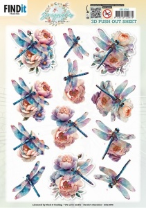 Berries Beauties stansvel libelle SB11096 (Locatie: 0419)