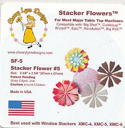 Cheery Lynn Designs snijmal Stacker Flower SF-5 (Locatie: U341) - Img 2