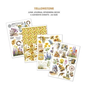 Ciao Bella Junk Journal A4 Yellowstone Ephemera Book CBB022 (Locatie: 4717) - Img 3