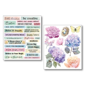 Ciao Bella stickers, 10 vel, 14x12 cm, Daydreams MB006 (Locatie: 4613) - Img 5