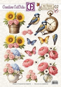 Creatief Art stansvel My Happy Little Garden 02 CCO-034 (Locatie: 4716)