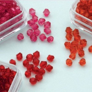 Diamond Shape Acrylkralen 4 mm 12034-0401 (Locatie: K3) - Img 2