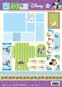Disney - 3DA4 Stap voor Stap Knipvel SPECDIS32 (Locatie: 1741)