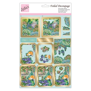 Docrafts Anita's stansvel Cat in the Garden ANT169898