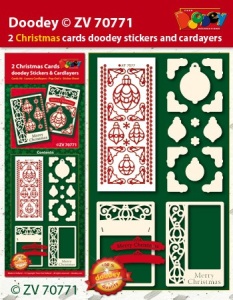 Doodey card kit Christmas ZV70771 (Locatie: 4421)