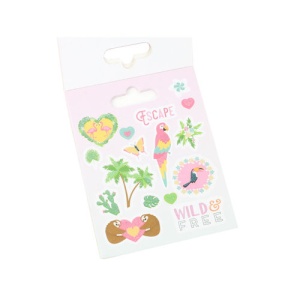 Dovecraft tropical glitter stickerboek, 8 vel (Locatie: c035) - Img 4