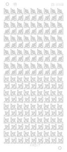 Find It stickervel glanzend goud hoekjes CD3068 (Locatie: j566)