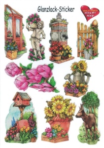 Glanssticker natuur, A4 (Locatie: 4405)