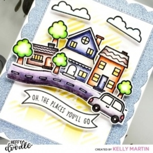 Heffy Doodle stempel en snijmal Home Sweet Home HFD0359 - Img 5