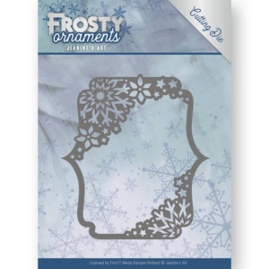 Jeanine's Art snij- en embosmal Frosty Ornaments - Rectangle Ornament JAD10042 (Locatie: M148)