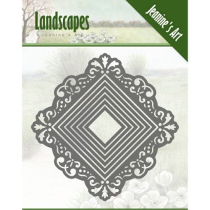 Jeanine's Art snij- en embosmal Mini Frame Square JAD10050 (Locatie: M139)