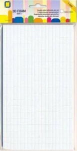 JeJe foampads 1,0 mm dik, 5 mm x 5 mm, 836 stuks 3.3091