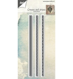 Joy! Crafts snijmal Crosses and Stripes 6002/0961 (Locatie: d109)