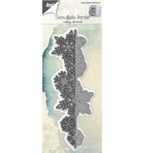 Joy! Crafts snijmal Snowflake border 6002/0690 (Locatie: i497)