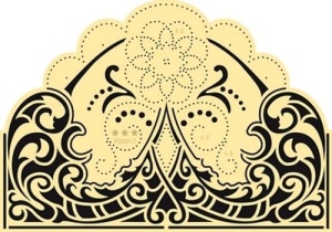 Marianne Design star stencils elegant PD 0017 (Locatie: 5017) - Img 2