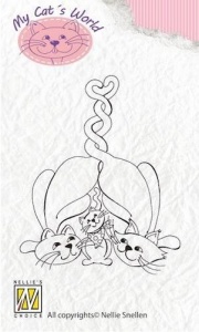 Nellie Snellen Clear Stamps My Cat´s World baby CW001 (Locatie: NN031)
