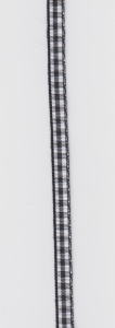 Rayher lint 6,3 mm zwart 10 meter 55 407 01 (Locatie: k3)