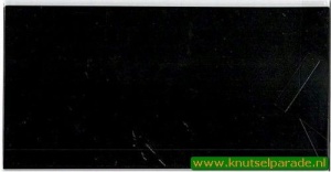 Romak dubbele vierkante kaarten 12,5 cm x 12,5 cm zwart per stuk k2-099-027 (Locatie: D24 ) - Img 1