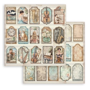 Stamperia Paperpack, 20x20cm, Symphony SBBS144 - Img 8
