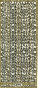 Starform sticker glitter goud/zilver 7062 (Locatie: HH115)