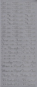 Starform sticker zilver 208 (Locatie: Q158) - Img 2