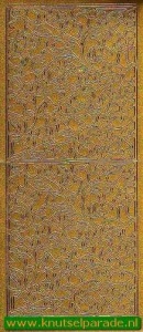 Starform stickervel goud achtergrond 1129 (Locatie: T039) - Img 2