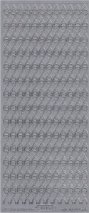 Starform stickervel zilver randje 1215 (Locatie: F103) - Img 2