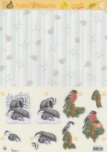 Studio Light bird Natural Seasons COMBINS29 (Locatie: 1724)