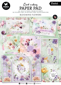 Studio Light Card Making Pad Blooming Flowers SL-ES-CMP25