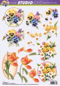 Studio Light knipvel bloemen STAPSL1020 (Locatie: 2558)