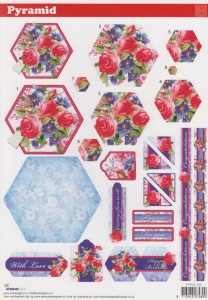 Studio Light pyramid knipvel bloemen PYR SL 336 (Locatie: 1568)