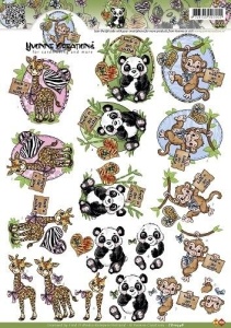 Yvonne Creation's knipvel jungle CD10348 (Locatie: 2794)
