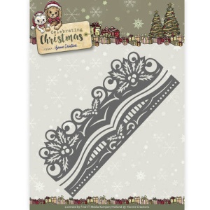 Yvonne Creations snijmal Holly Border YCD10112 (Locatie: m99)