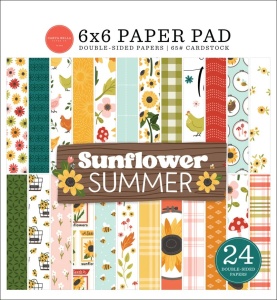 Carta Bella, Paperpack, 15,2 x 15,2 cm, Sunflower Summer, CBSS368023