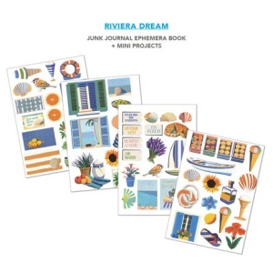 Ciao Bella Junk Journal A4 Riviera Dream Ephemera Book CBB027 (Locatie: 5737)  - Img 5