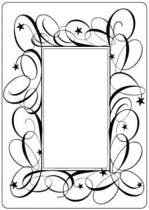 Crafts-Too Embossing Folder Swirl Frame CTFD3008