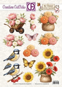 Creatief Art stansvel My Happy Little Garden 03 CCO-035 (Locatie: 4807)