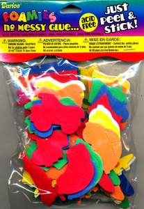 Darice foam stickers vliegtuigen, auto's en treinen 60 stuks 1023-75 (Locatie: K3) - Img 2
