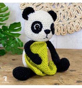 Hardicraft haakpakket Panda Tom 22 cm HC-40IC59 - Img 2
