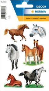 Herma stickers horses, 3 sheets, 3553 (Locatie: U180)