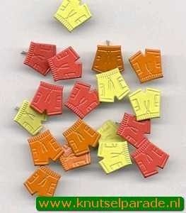 Hobby & Crafting Fun brads broekje 18 stuks 12058 5803 (Locatie: 1A )