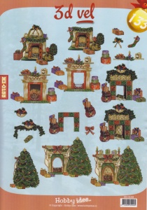 Hobby-Idee, decoupage sheet, christmas HI-0133 (Locatie: 2803)