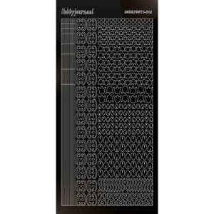 Hobbydots stickervel zwart STA123 (Locatie: N251)