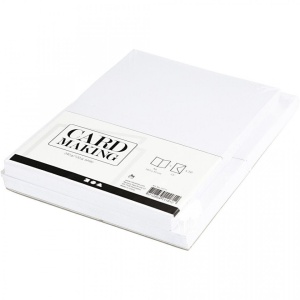 Kaarten en enveloppen wit 10,5 X 15 cm (C6) 50 sets 23111 - Img 3