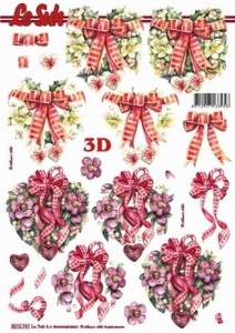 Le Suh knipvel kerst bloemenharten 8215741 (Locatie: 2795)