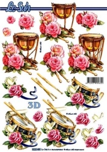 Le Suh knipvel muziek instrumenten 8215 490 (Locatie: 5644)