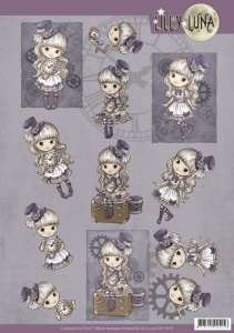 Lilly Luna knipvel steampunk CD11016 (Locatie: 1204)