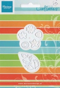 Marianne Design Craftables snij- en embos stencil boeket CR1210 (Locatie: J459 )